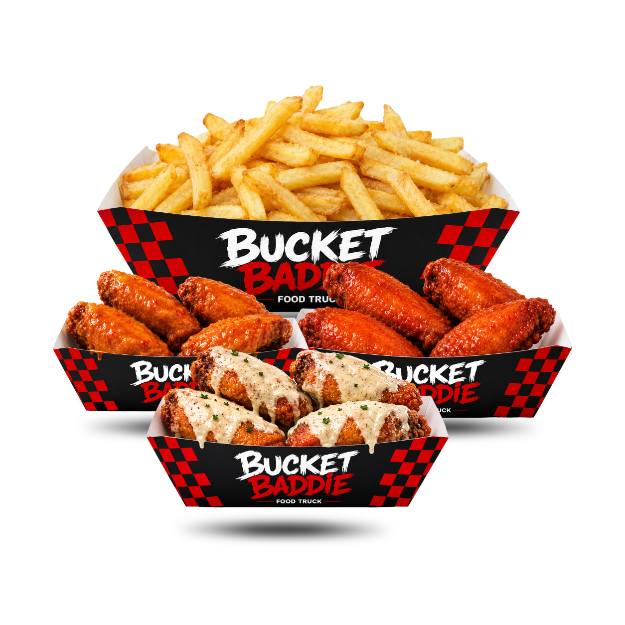 Wings + Fries